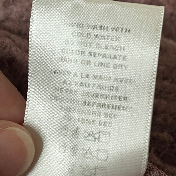 ERI +‎ ALI Anthropologie Sasha Hacci Ruffle Sleeve Mauve Top, XS - Picture 7 of 8